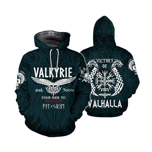 Valkyrie & Victory of Valhalla Hoodie